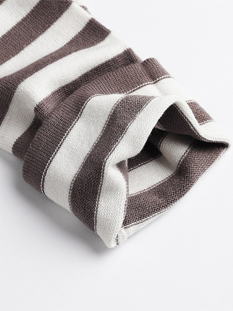 Striped Loose Sweater | Solen