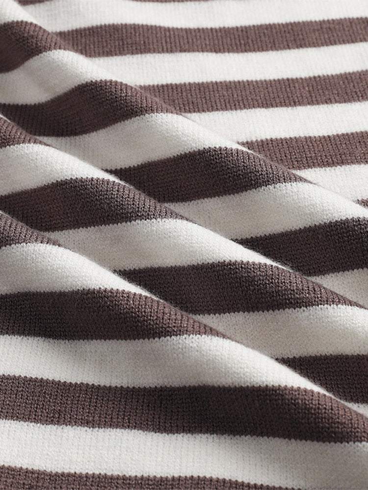Striped Loose Sweater | Solen