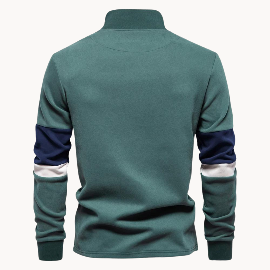 Nathan Quarter-Zip Sweater | Solen