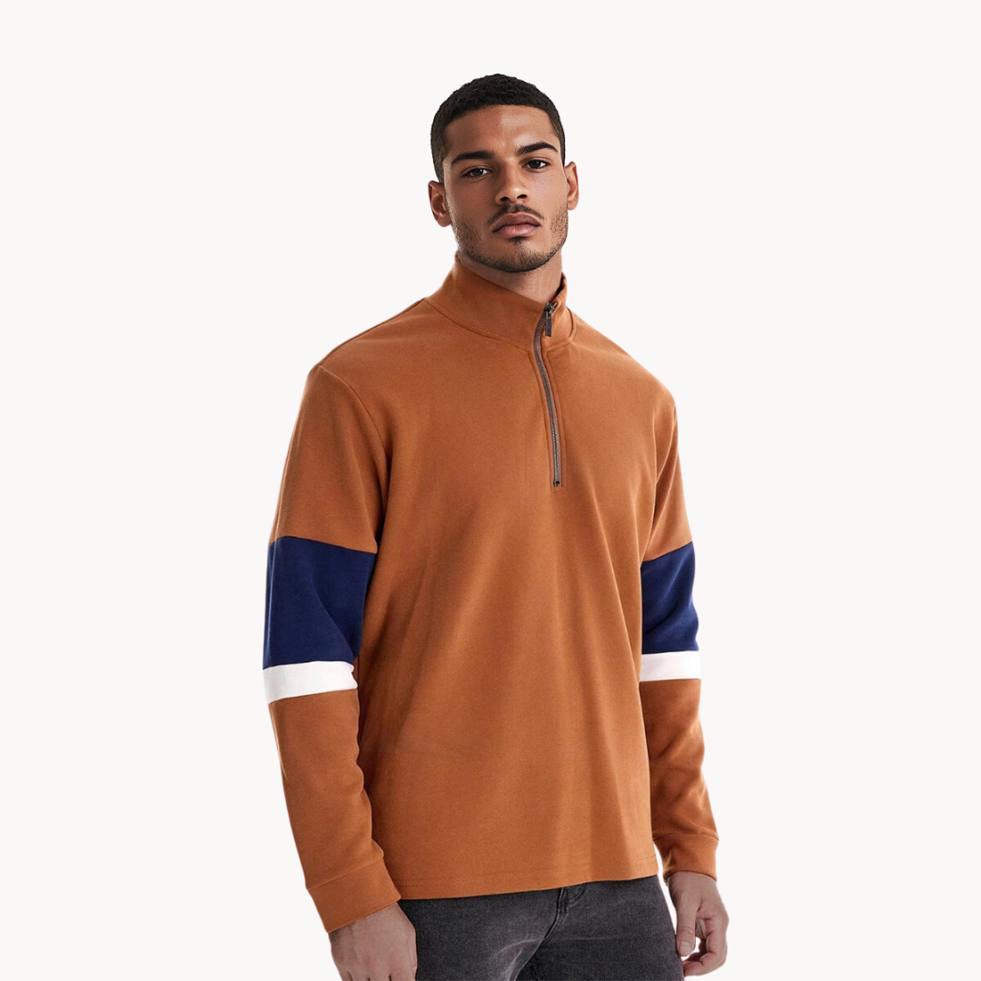 Nathan Quarter-Zip Sweater | Solen