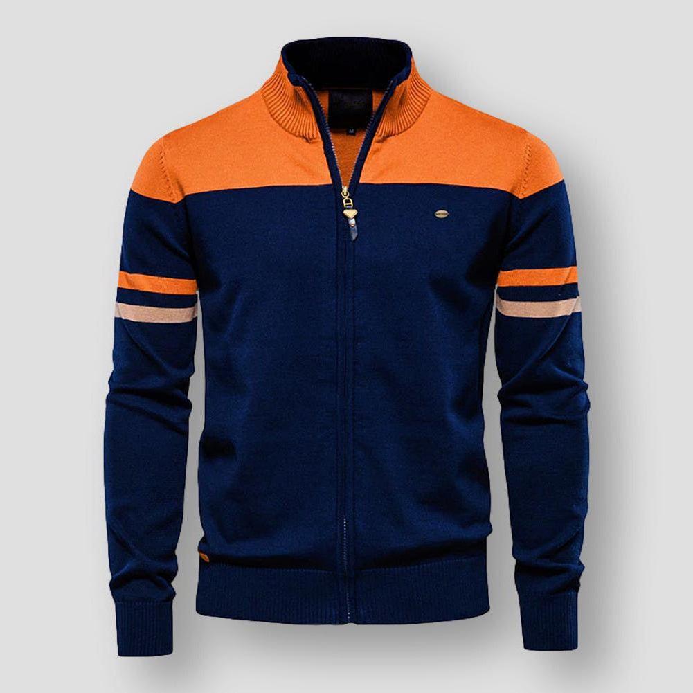 Atlas Retro Striped Bomber Jacket | Solen