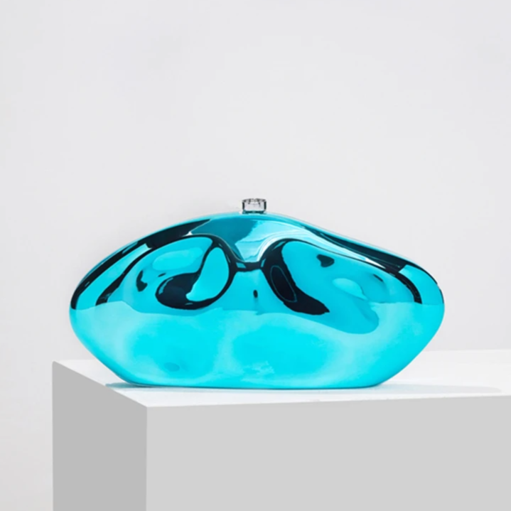 Acrylic Shell Shape Clutch | Solen