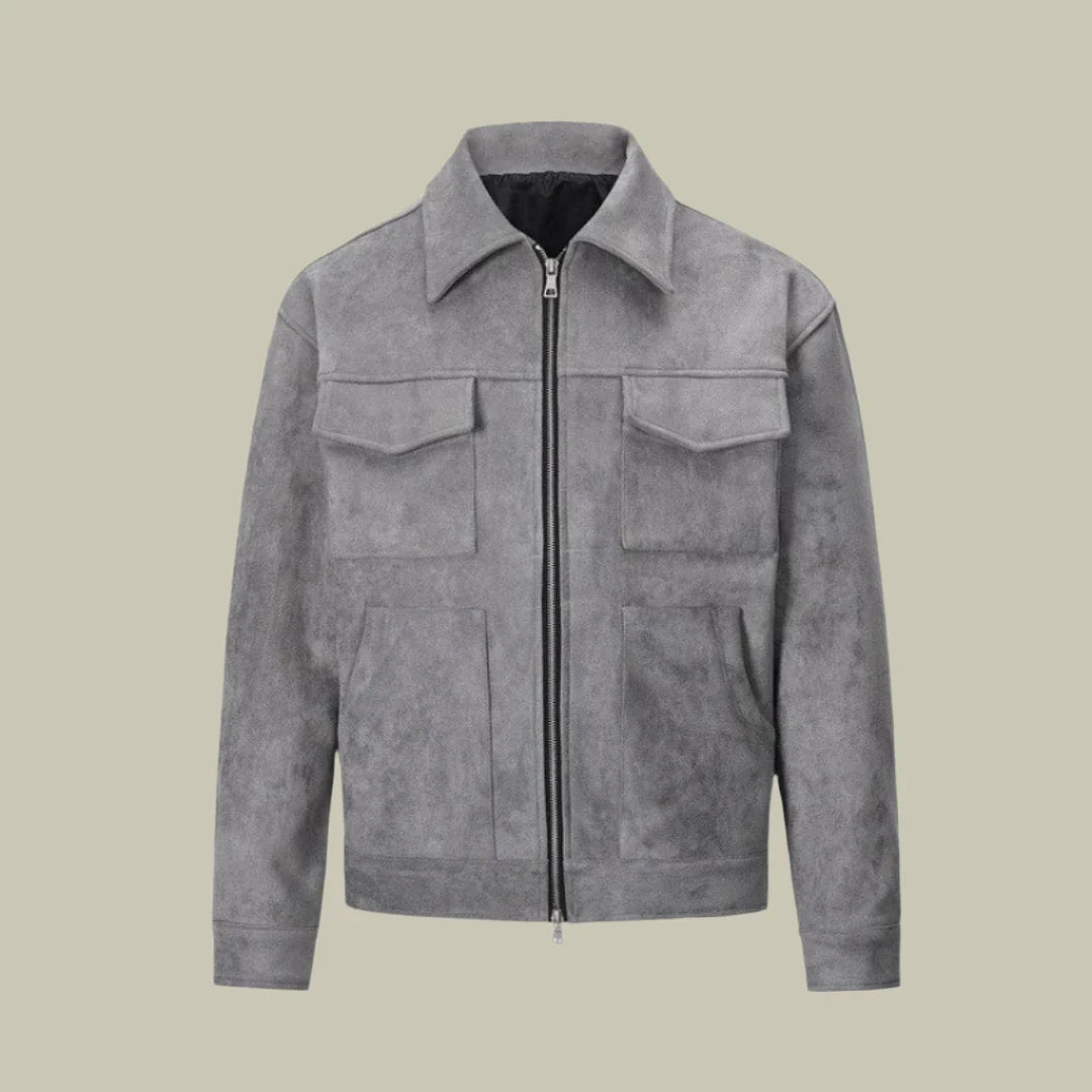 Men's Oversized Suede Jacket | Solen