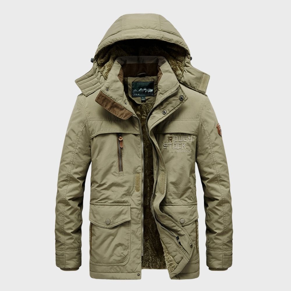 Adrian Men's Hooded Waterproof Winter Jacket | Solen