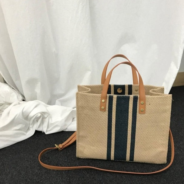 Sara Striped Tote Bag | Solen