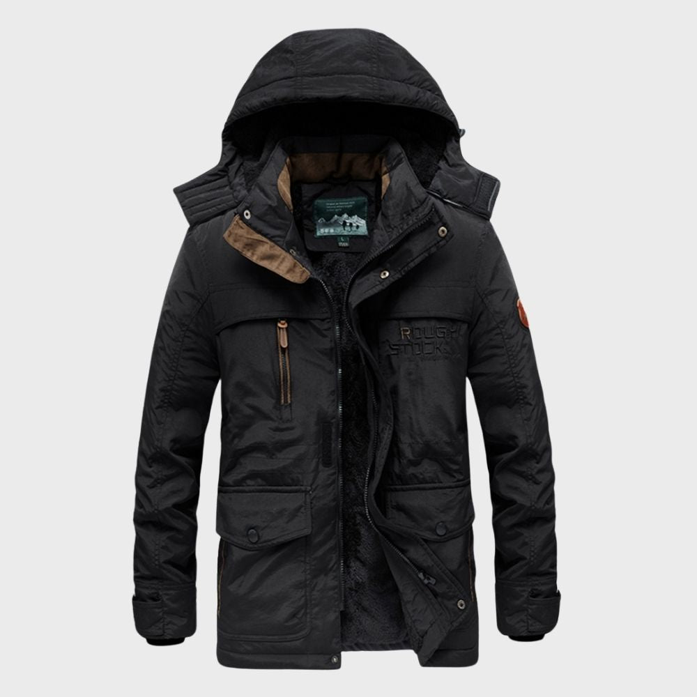 Adrian Men's Hooded Waterproof Winter Jacket | Solen