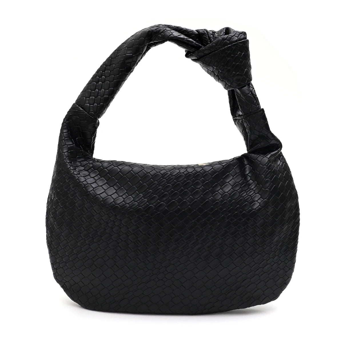 Woven Vegan Leather Bag | Solen